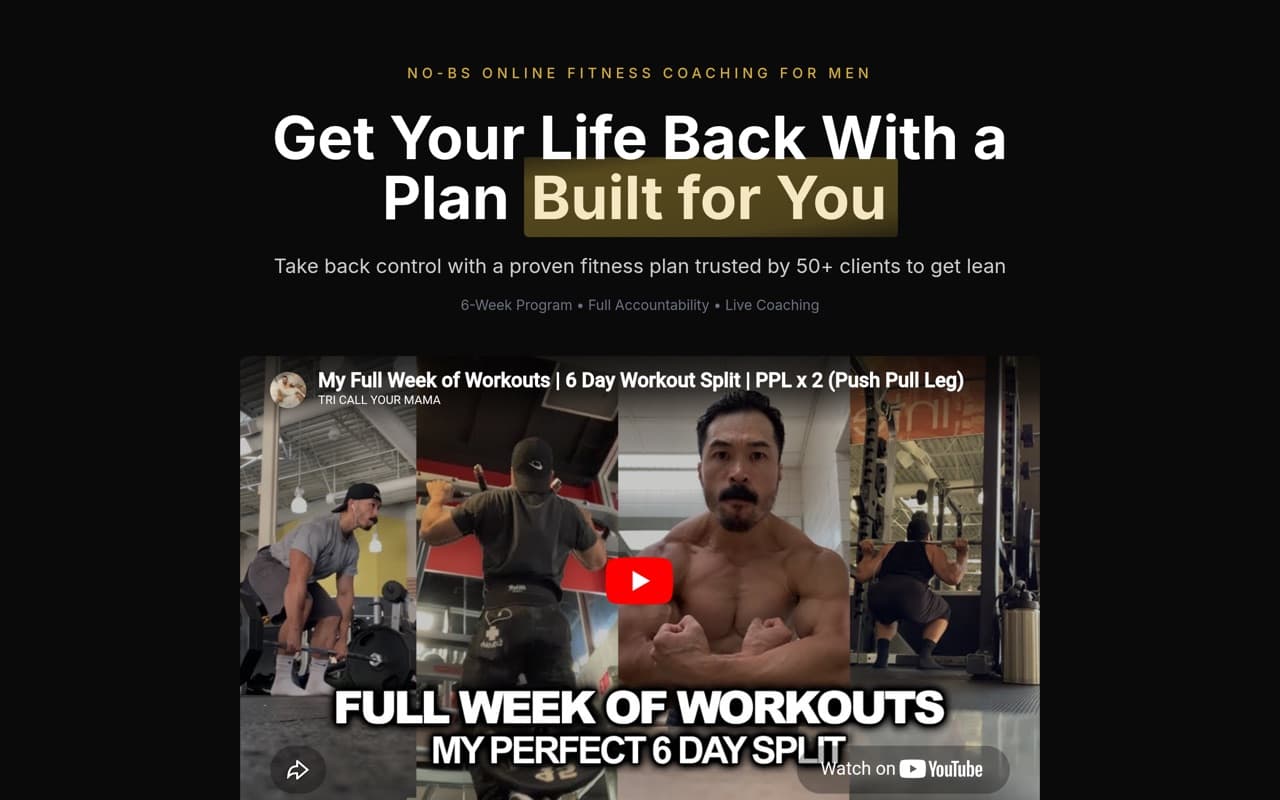Active Krew — website preview